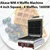 Akasa WM 4 Square Waffle Maker Machine 4 inch - 4 Waffles, 1600W