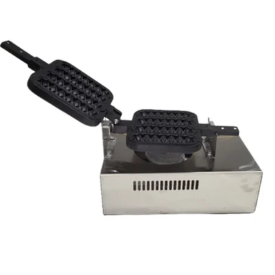 4 Stick Gas Operated Lolly Waffle Maker with Quick Heating Feature, High-Efficiency Burner (without Auto Ignition)