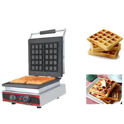 Akasa WM 11 Rectangular Waffle Maker Machine 7 x 4 inch - 2 Waffle, 1600W