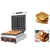 Akasa WM 11 Rectangular Waffle Maker Machine 7 x 4 inch - 2 Waffle, 1600W