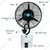 Wall Mounted 28 inch Water Mist Fan with 10L Water Tank