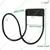 Ecofynd HOSE004-BLK Garden Hose Hanger, Heavy Duty Wall Mounted Watering Hose Holders, Garden Pipe Holder Hook