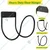 Ecofynd HOSE004-BLK Garden Hose Hanger, Heavy Duty Wall Mounted Watering Hose Holders, Garden Pipe Holder Hook