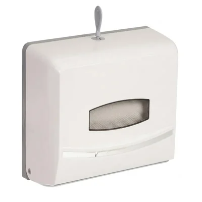 Paper Towel Dispenser With Wall Mount Holder & Lockable Facility