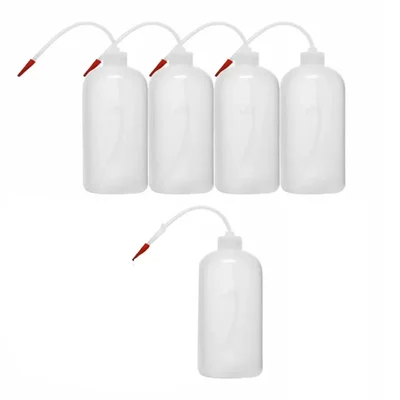 Wissen Techus Set of 5 Wash Bottle of 250ml Capacity