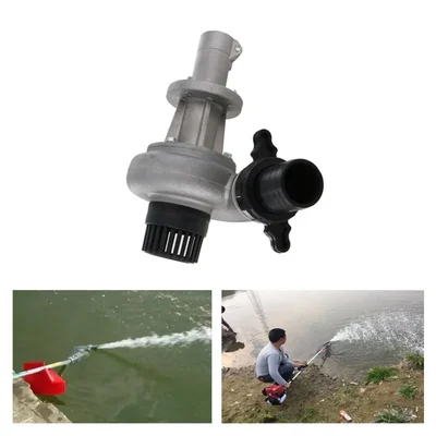 28mm, 9Spline Water Pump Attachment for Brush Cutter, 1 inch Outlet