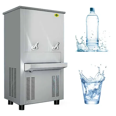 WESTERN SWC80120 Stainless Steel Electric Water Cooler, 120 Liter Storage Capacity with 1 Year Warranty