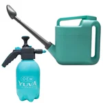 OEM 5 Litre Plastic Watering Can With 2 Litre Garden Sprayer For Long Spout , Indoor & Outdoor Plant