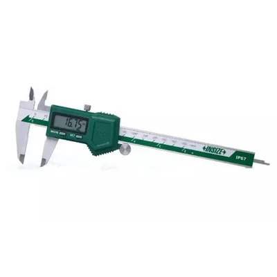 Insize 200 mm Measurement Range Digital Caliper, 1118-200B Model No.