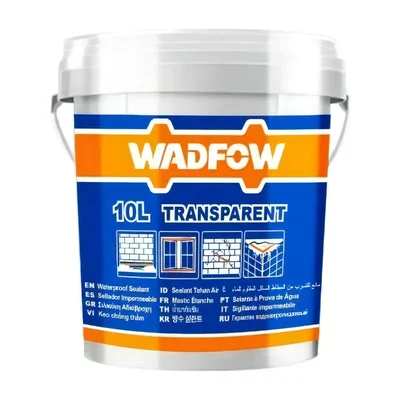 Wadfow Waterproof Sealant 10 L High Strength Seam Sealant for Windows Glass Panels and Construction Joints (WGQ3T10)