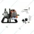 Heavy Duty 2-stroke 52-cc 1.5 inch Portable Petrol Water Pump with Accessories for Irrigation Purposes