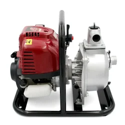 Petrol Engine Water Pump of 1.5 inch 4 Stroke With 35 cc Displacement Used For Irrigation, Water Logging