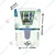 Jetaqua 10-12 Ltrs/hr White Alkaline X Plus (RO + UV + UF) Water Purifier 