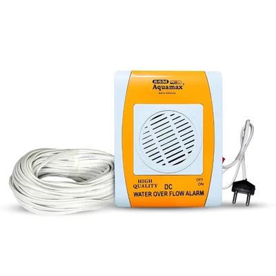 SSM Aquamax Water Tank Alarm Bell Overflow Protection, Battery Operated - 15m Wire & Sensors Included - 1 Year Warranty