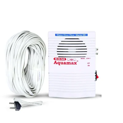 SSM Aquamax Battery Operated Water Tank Alarm Overflow Protection Set, 15m Wire, Sensors - 1 Year Warranty