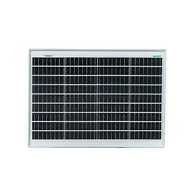 WAAREE 20W High-Efficiency Off-Grid Weatherproof Solar Panel (12V) Agricultural and Environmental Monitoring