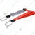 YATO YT-74227 Webbing Safety Damper Connector - 1.8 Metres, 22 kN Max. Load with Carabiner, Signal Red, 180 cm