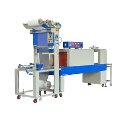 Automatic 1HP Web Sealer with Shrink Machine for 200ml to 2L Bottles and Group Packing of Glass, Syrup Bottles, Boxes