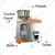 Tabletop 10 gm to 200gm Stainless Steel Body Granule Filling Machine