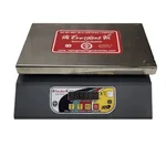 Everfast 100 Kg Capacity Digital Tabletop Weighing Scale with Stainless Steel Flat Pan and Overload Protection RET-100K