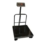 Voda 300 Kg Load Capacity Heavy Duty Stainless Steel Weighing Scale, 600 x 600 mm Platform Size