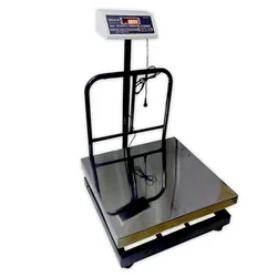 Voda 300 kg Load Capacity Electronic Weighing  Scale, 600 x 600 mm Platform Size