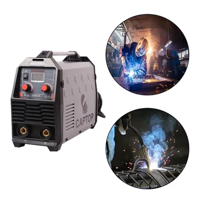 Captop 10-270 Amp 1/2 Phase Compact ARC Inverter Welding Machine With 1 Year Warranty_270 L (1/2 PH)
