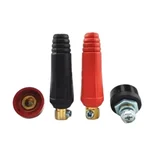 Shiv Alaska Big Size 35-50mm Welding Machine cable Plug Socket 1 Male & 1 Female Connector