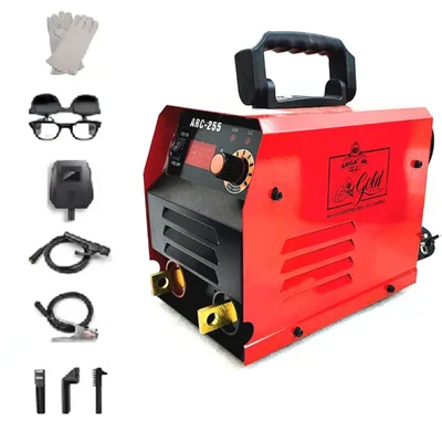 Bansal 250 AMP Single and Double Phase IGBT ARC Welding Machine with All Accessories, 2-Year Warranty(ARC-255)