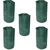 Pack of 5 Pcs of Wet Free Grow Bags, HDPE Fabric Material and UV Protected(Size-5L (6 inch x 12 inch))