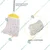 Premium Quality Cotton Wet Mop With Steel Handle (Pack of 10 Pcs)