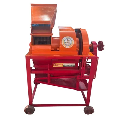 Wheat Thresher Machine With 2HP Motor and Without Wheel, For Domestic or Small Commercial Connections
