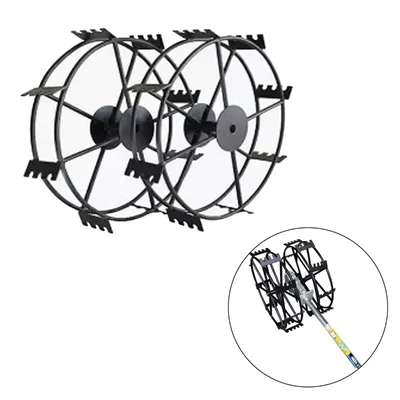 Wheel for Paddy Wheel Attachment, Suitable For 26 & 28 mm Shaft Brush Cutters