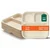10000 Pcs, 9 Inch 3 Compartment White Bagasse Meal Tray For Food Packaging and Takeaway