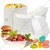 100 pcs, 250ml White Paper Boat Trays for Snack, Cookies