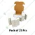 25 Pcs, 4x4x1.5 White Shipping Small Mailer Boxes || Plain Brown Corrugated Carboard Boxes For Small Business Packaging