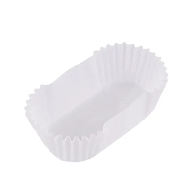 5000 Pcs, 73x33mm White Color Oval Paper Cups for Holiday/Outing/Parties/Events