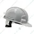 Heavy Duty Pack of 20 Adjustable Safety Helmet for Multipurpose Industrial Uses, Without Ratchet, Color - White