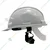 Heavy Duty Pack of 20 Adjustable Safety Helmet for Multipurpose Industrial Uses, Without Ratchet, Color - White