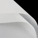 Pack of 2 (40 Sheets) White Solid Korean Gift Wrap | Waterproof Checked Bouquet Paper + 3 Pull Bows