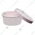 Disposable White Paper Bowls with Lids, 350 ml (500 Pcs)