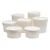 125 ml, White Disposable Bagasse Paper Container with Lid for Picnic, Travel, Food Truck (Pack-50 Pcs)