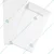 250 Pcs, 9 X 4 Inch Super 100 gsm White Paper Envelopes for Packaging Purpose