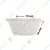 3000 Pcs, 70x30 mm White Paper Disposable Baking Cupcake Liners