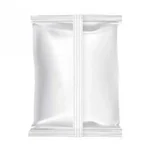1.5Kg , 8x12 Inch Sealable Premium White Paper Center Sealed Pouch for Dry Fruits, Tea/Coffee Powder, Spices