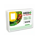 HEDO Eco A5 Size White Sticky Trap | Double Sided High Tack Glue Sheets for Sucking Pest Control Against Flower Thrips