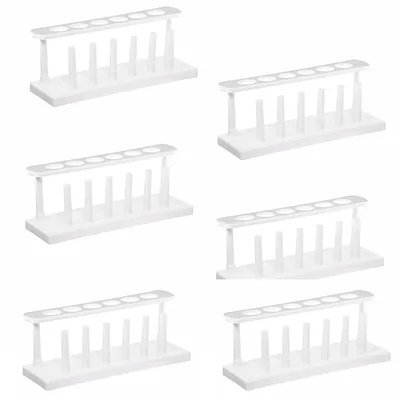SBT Instruments 6pcs Laboratory White Test Tube Stands