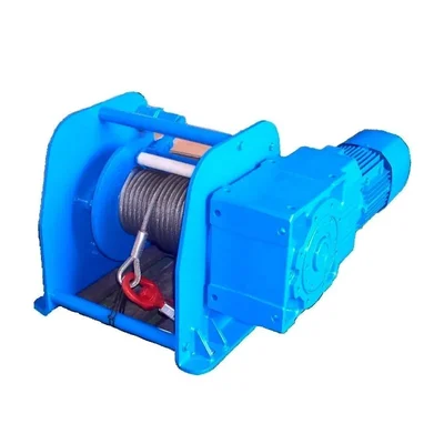 GKS 2 Ton Electric Winch Machine Without Wire Rope , Drum Capacity 50 Meter