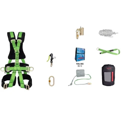 Karam PN651 Window Cleaning & High Altitude Height Access Safety Kit with Backpack Carrying Bag