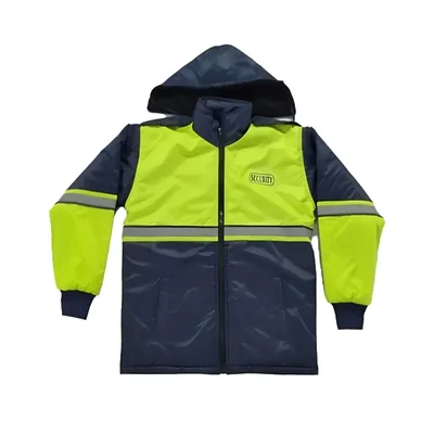 Payuh 220 GSM Winter Security Jacket With 2 Inch Reflective Tape (Model No : S19)